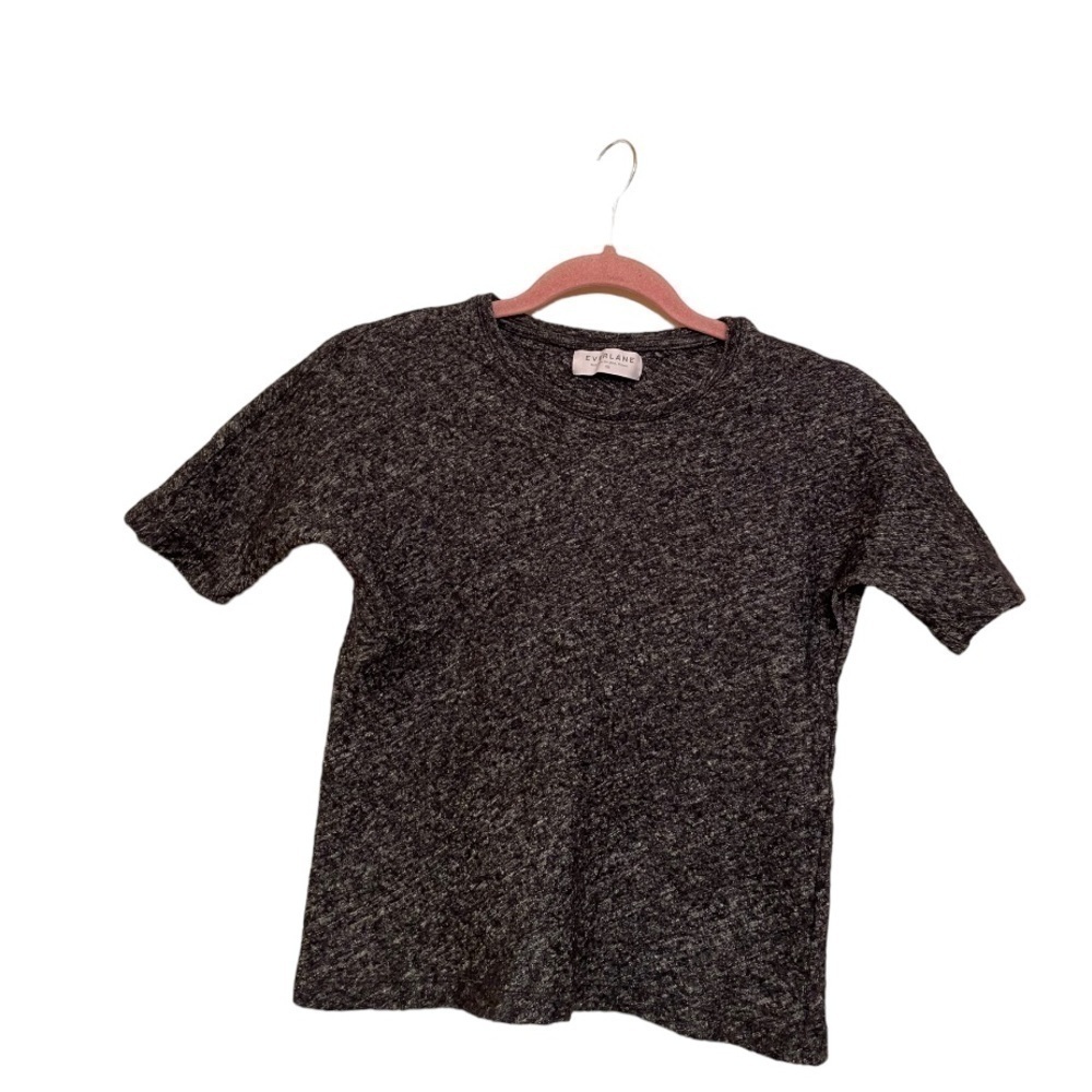 Everlane Grey Knit Crop Top Size XS